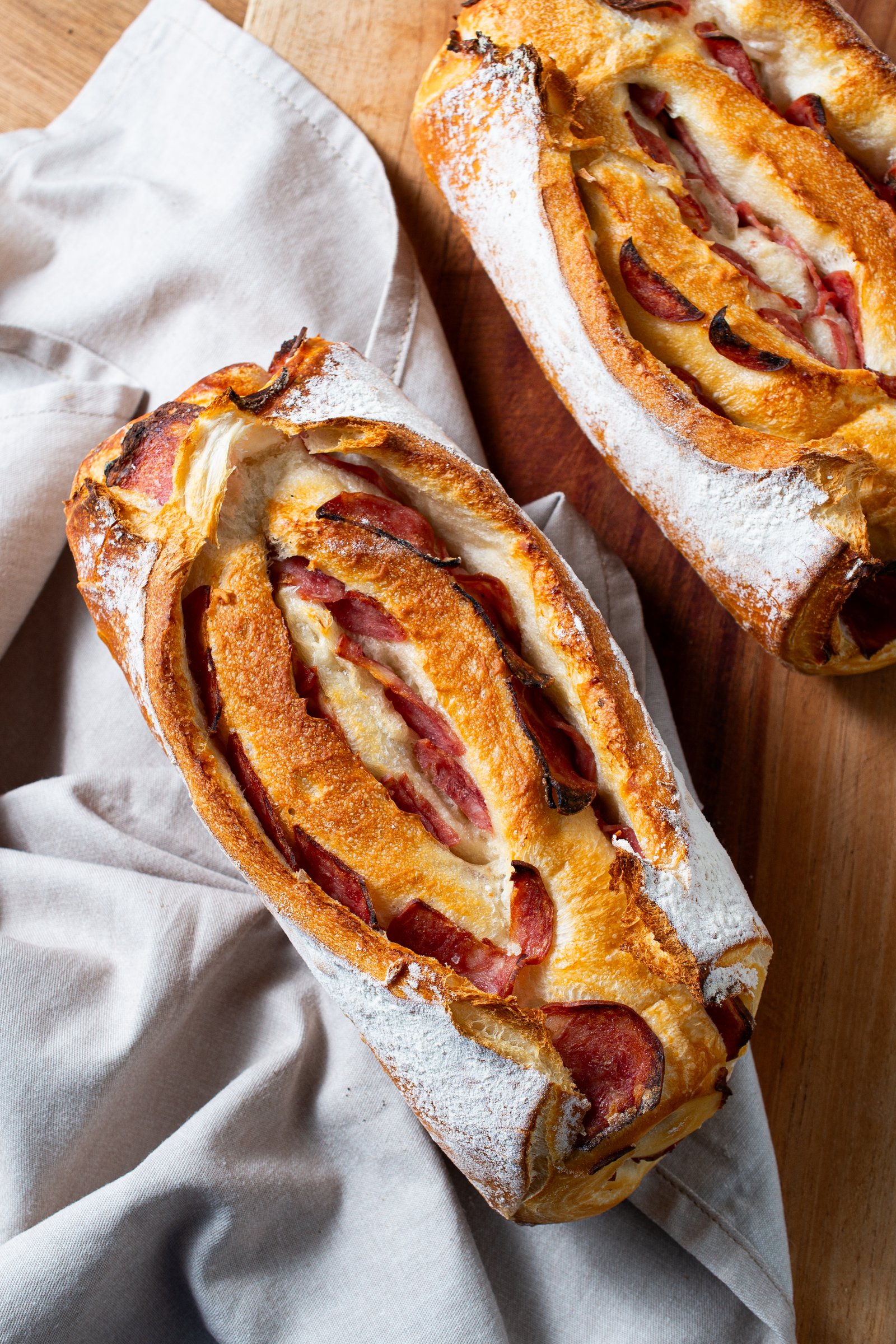 Ciabatta de Calabresa - foto inteira